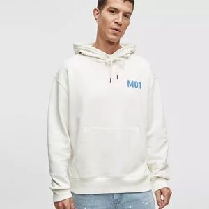 Mode of One MO1 Graphic Print Hoodie w/Kangaroo Pocket Men's Sweatshirt NWT XXL